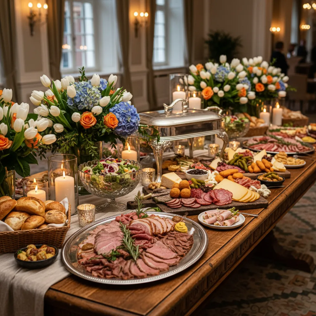 Catering van Van der Geest voor bedrijven en partijen