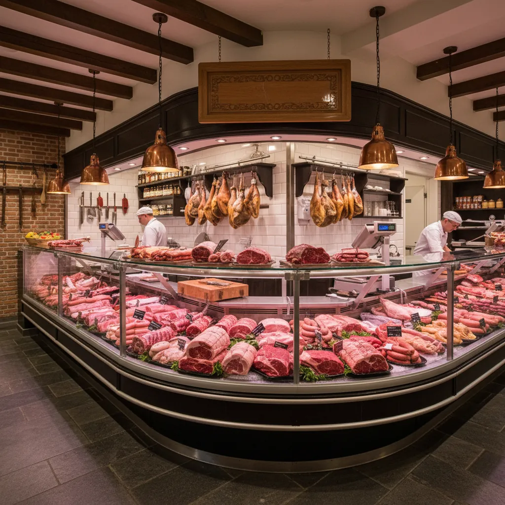 Slagerijwinkel Van der Geest in Gouda